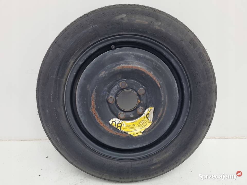 KOŁO DOJAZDOWE 12590 R15 9140848 5x108 Volvo S70 sprzedam