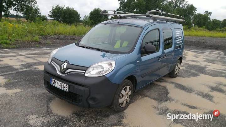 Renault Kangoo maxi bezwypadkowy bogata wersja Kangoo śląskie Myszków