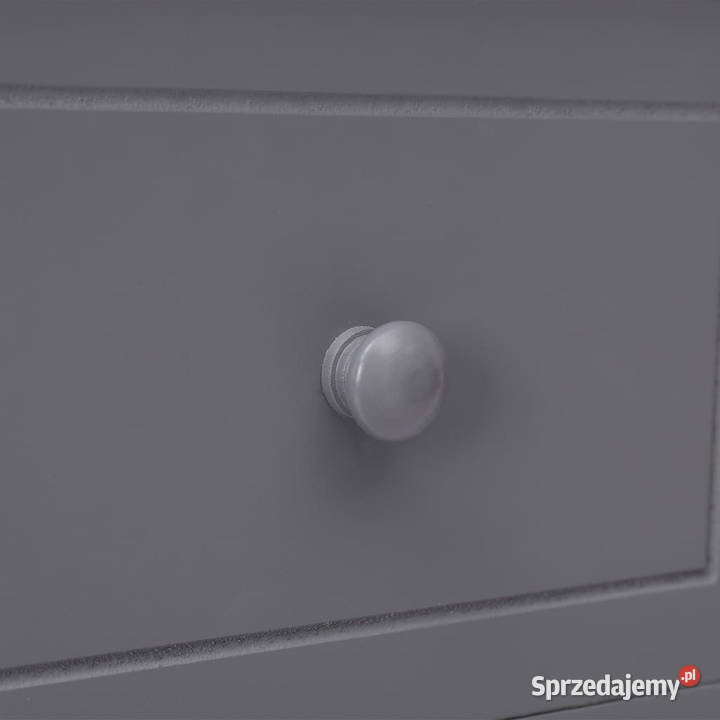 Komoda z 10 szufladami szara 113 x 30 x 79 Warszawa sprzedam