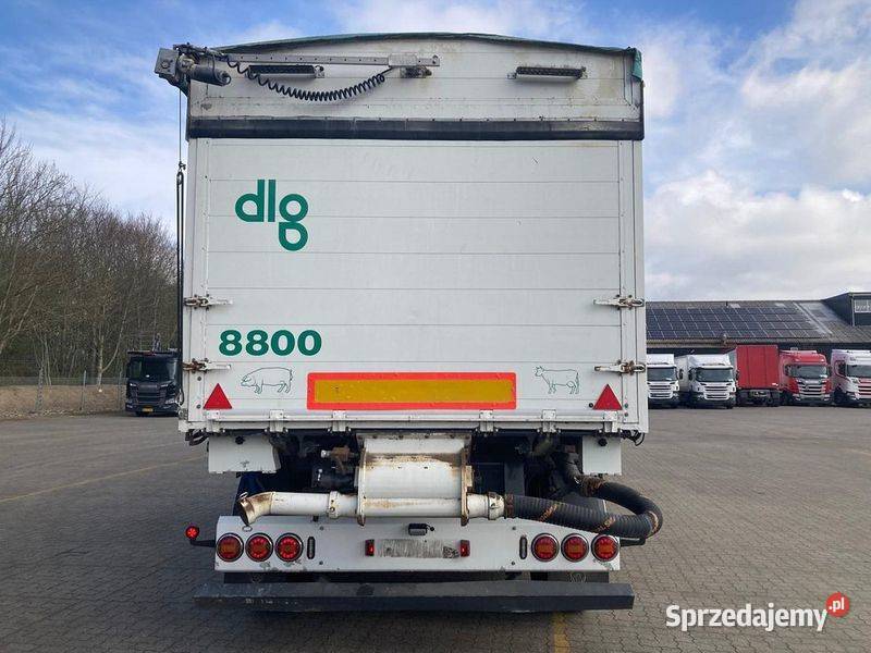 Wywrotka do zboza Scania z wydmuchem odkurzacz Wywrotki Biała Podlaska