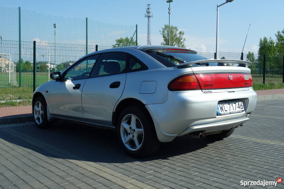 Mazda 323 F 1997 lifcie 15 benz sprowadzony mazowieckie Wieliszew