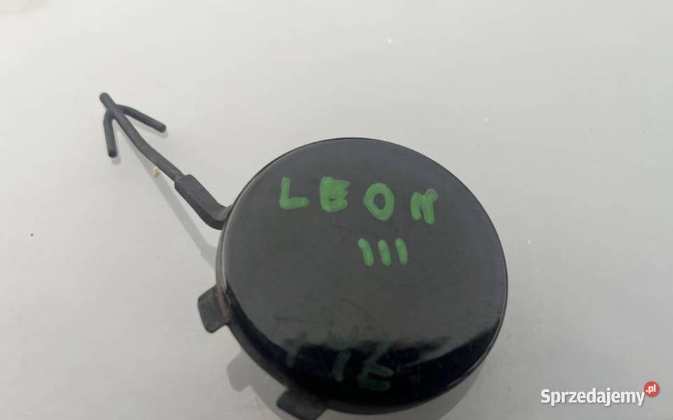 SEAT LEON III ZAŚLEPKA HAKA HOLOWNICZEGO TYŁ osobowe wielkopolskie Międzychód sprzedam