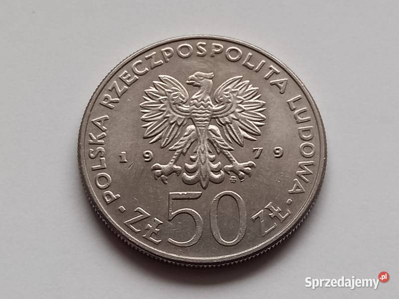 Moneta 50 Mieszko I 1979 r Koszalin