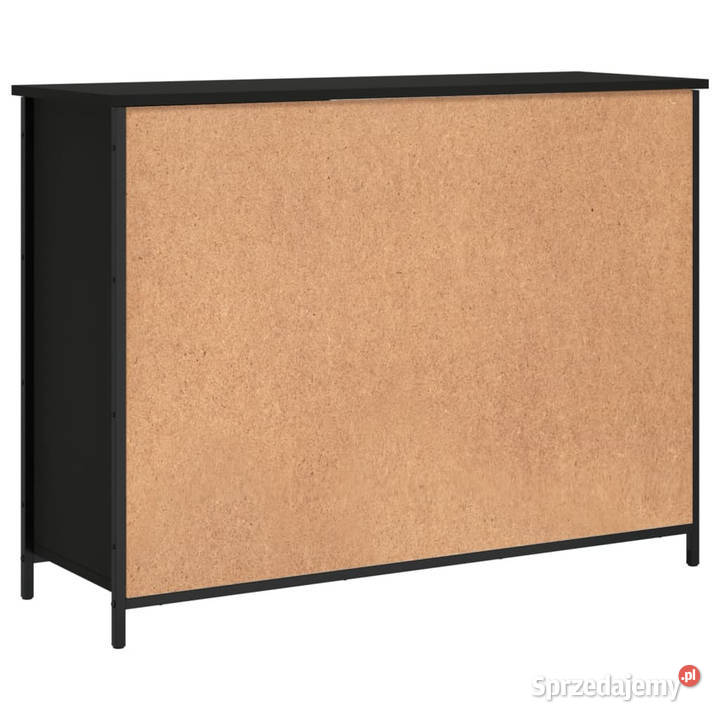 Szafka czarna 100x35x75 materiał drewnopochodny Pozostałe mazowieckie Warszawa