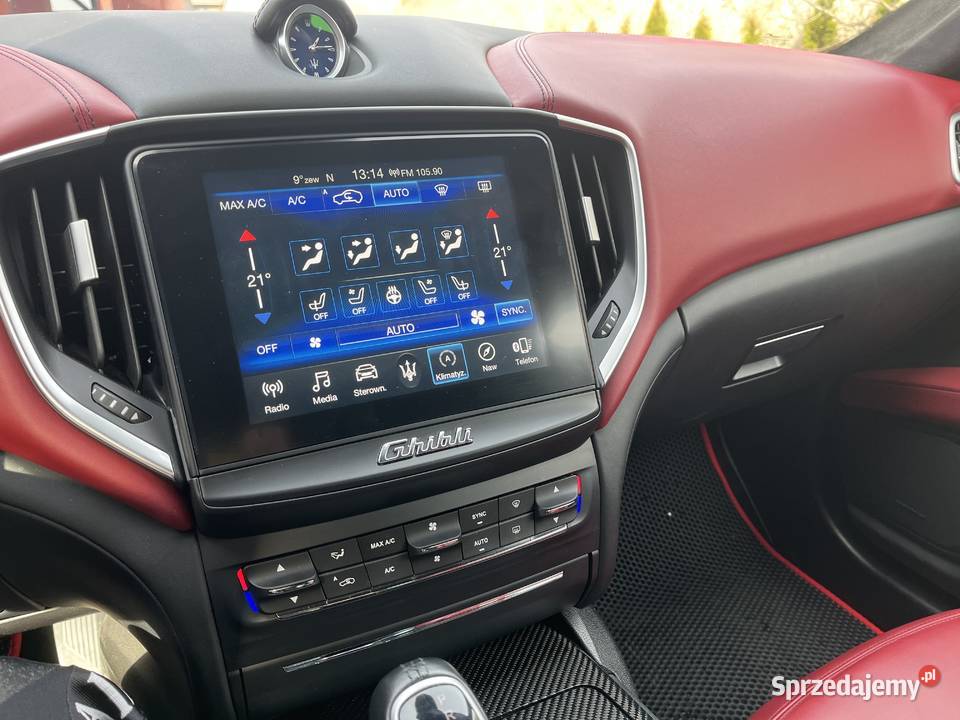 Maserati Ghibli Salon Polska Bezwypadkowy benzyna Ghibli Działoszyn