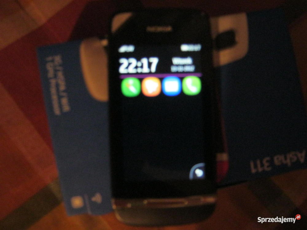 Nokia Asha 311 simlocka z gwarancją EDGE Rybnik sprzedam