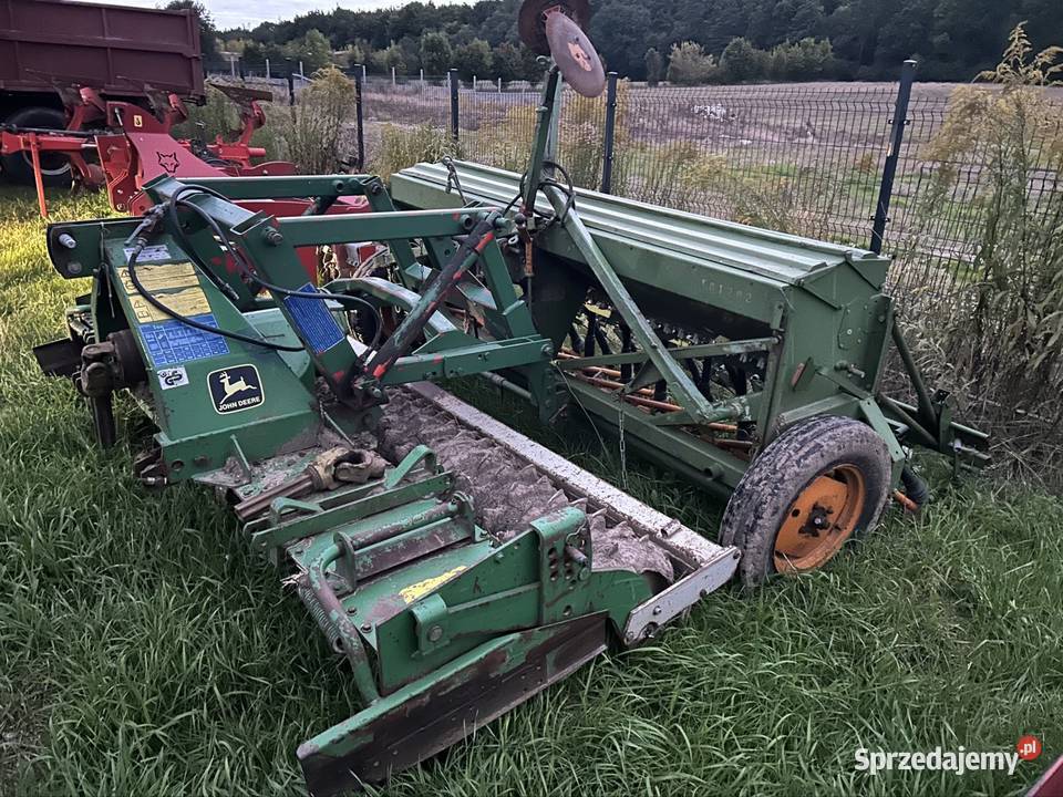 Bizon mulczer rozsiewacz agregat uprawowo siewny Zrębice
