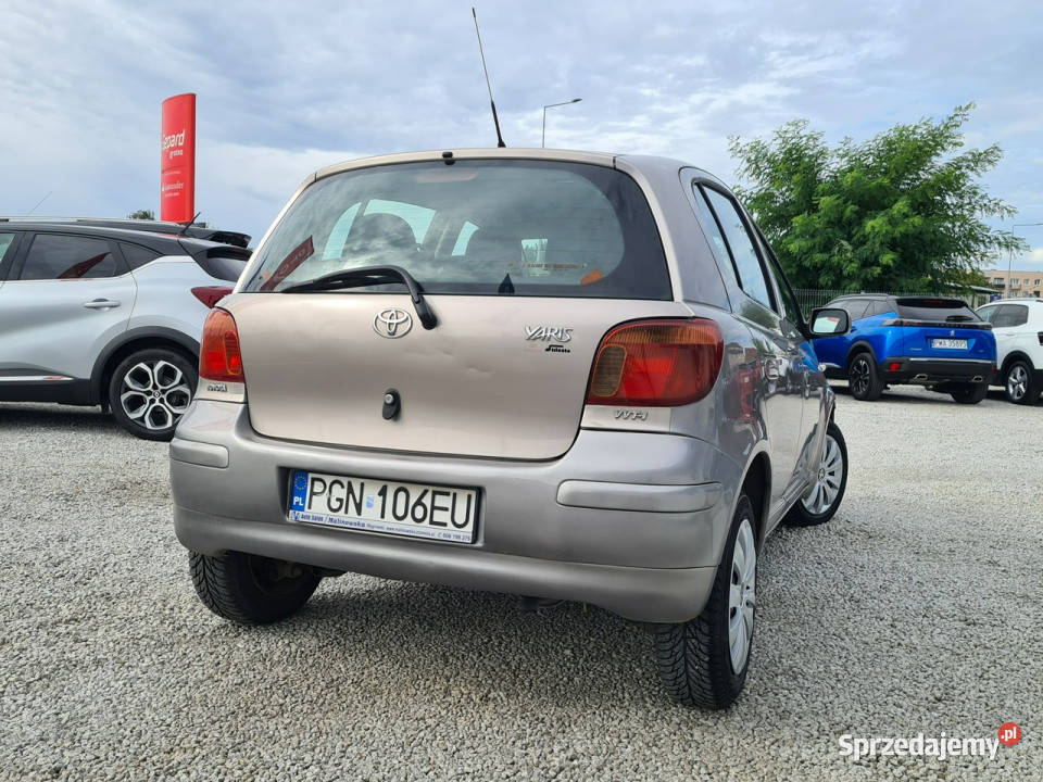 Toyota Yaris Klimatyzacja ElSzyby Halogeny Rok produkcji 2005 wielkopolskie