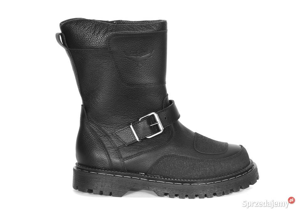 Botki męskie motocyklowe na traperze 36 41 Pozostałe Kalwaria Zebrzydowska