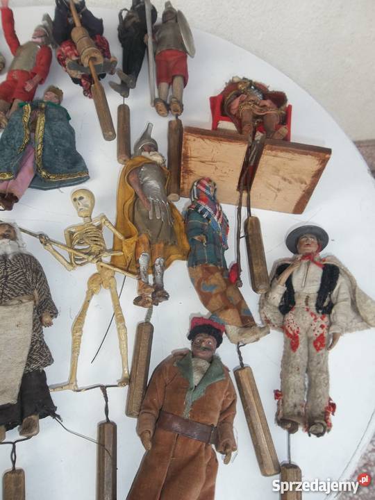 Stare przedwojenne kukiełki do szopki Nowy Sącz