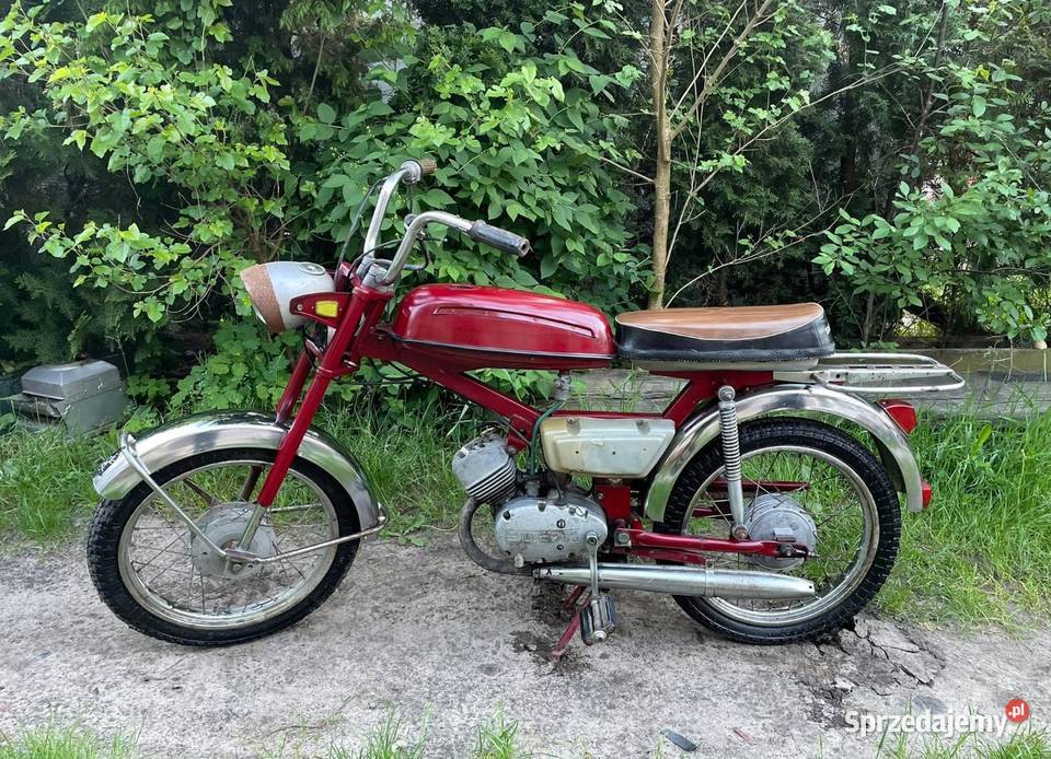 Motorower Wierchowina czerwony Biała Podlaska
