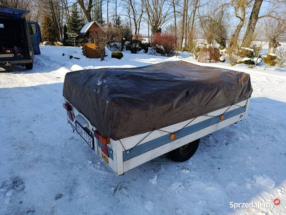 Przyczepa przyczepka namiotowa kempingowa Kempingowe Suchy Grunt