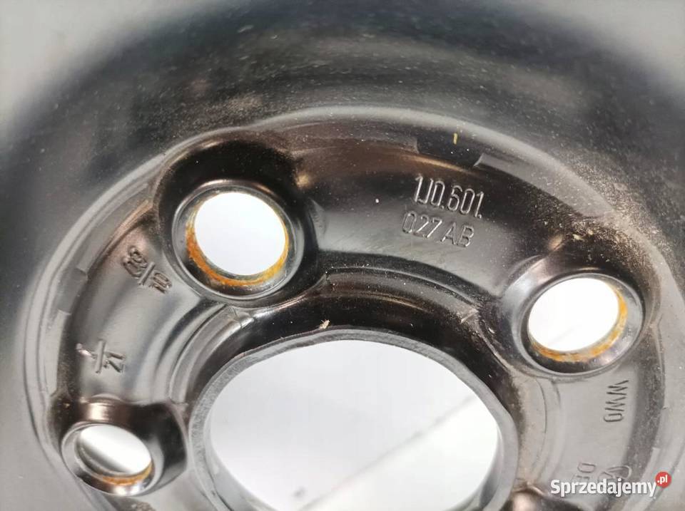 FELGA STALOWA R15 5X100 ET38 OC57MM 6JX15H2 VW stalowe