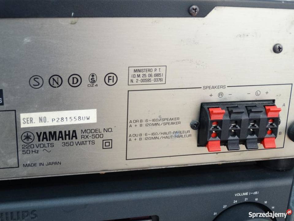 Amplituner Yamaha RX500 sprawny 350 wat WYSYŁKA