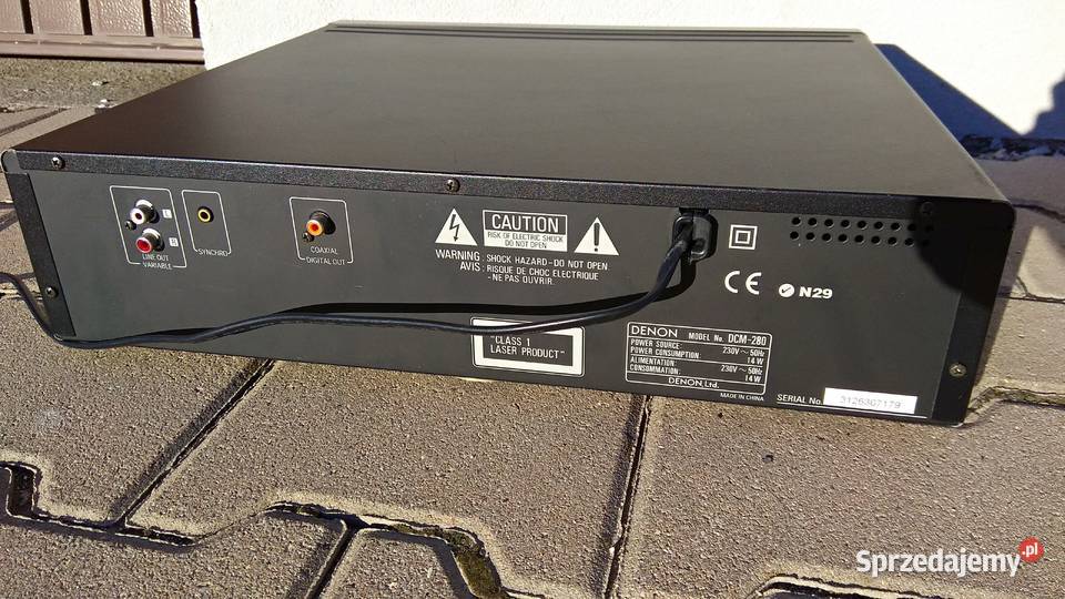 Denon DCM 280 cd Changer Zmieniarka na 5 Cd z Świebodzice