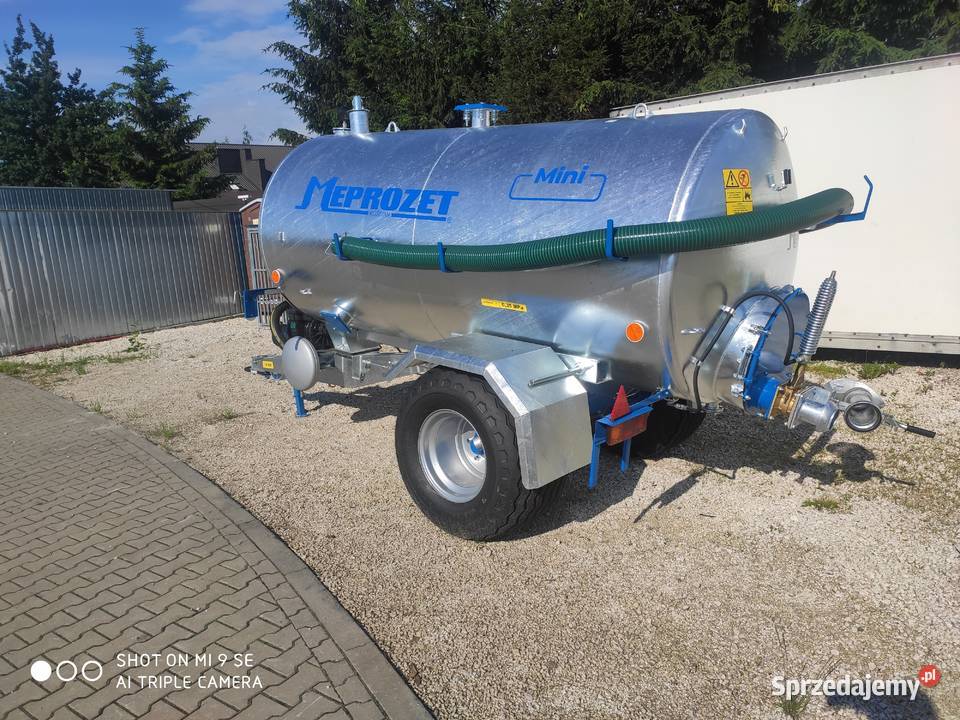 Wóz asenizacyjny Meprozet beczka beczkowóz 5000L Beczkowozy Sulejów sprzedam