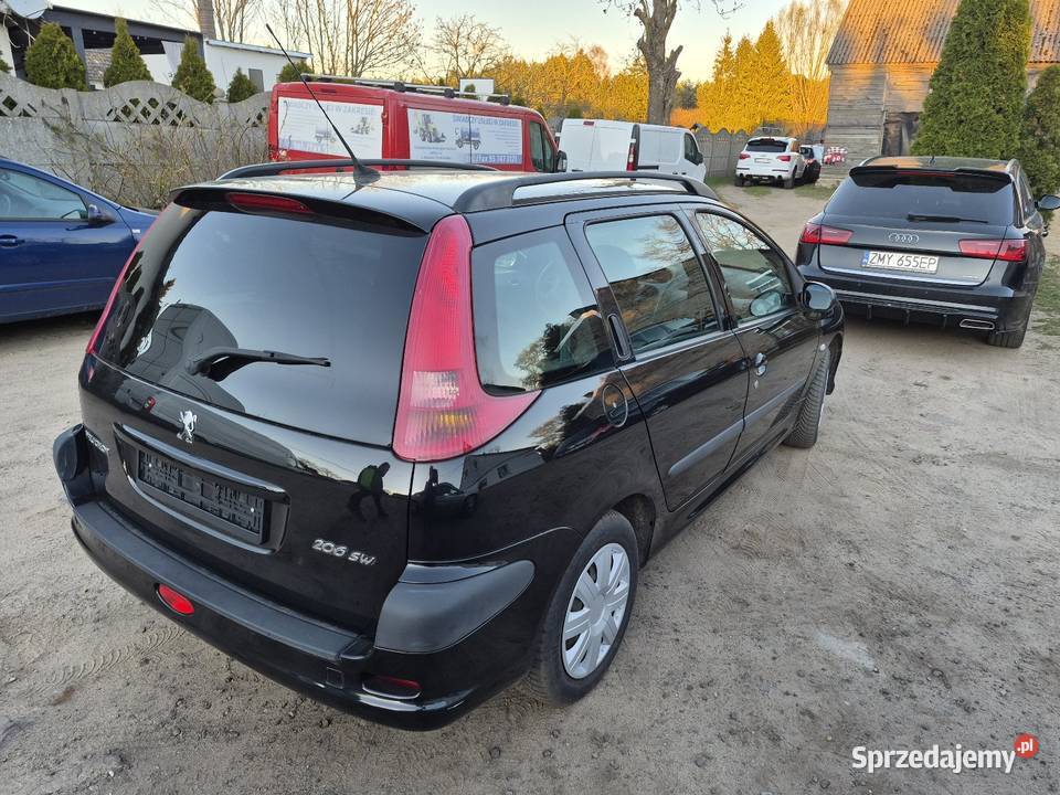 Peugeot 206 SW 2004 14 benzyna lubuskie Rzepin sprzedam