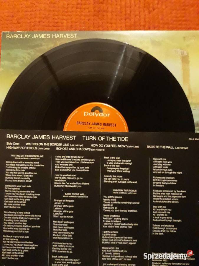 BARCLAY JAMES HARVEST Turn of the Tide 1981 podkarpackie Rzeszów sprzedam