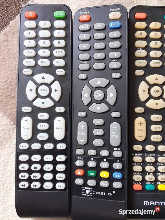 Piloty do TV Manta 19 Blauberg SenecorOK