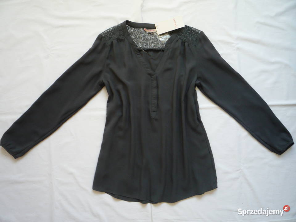 NOWA Camaieu 38M Szara Bluzka Elegancka Wiskoza Rozmiar 38(M) Szczecin