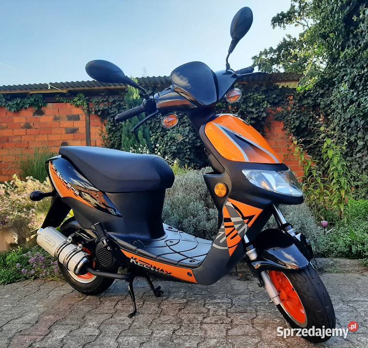 Mega zadbany skuter Keeway Hurricane 50 2t 2007r wielkopolskie Tuczno