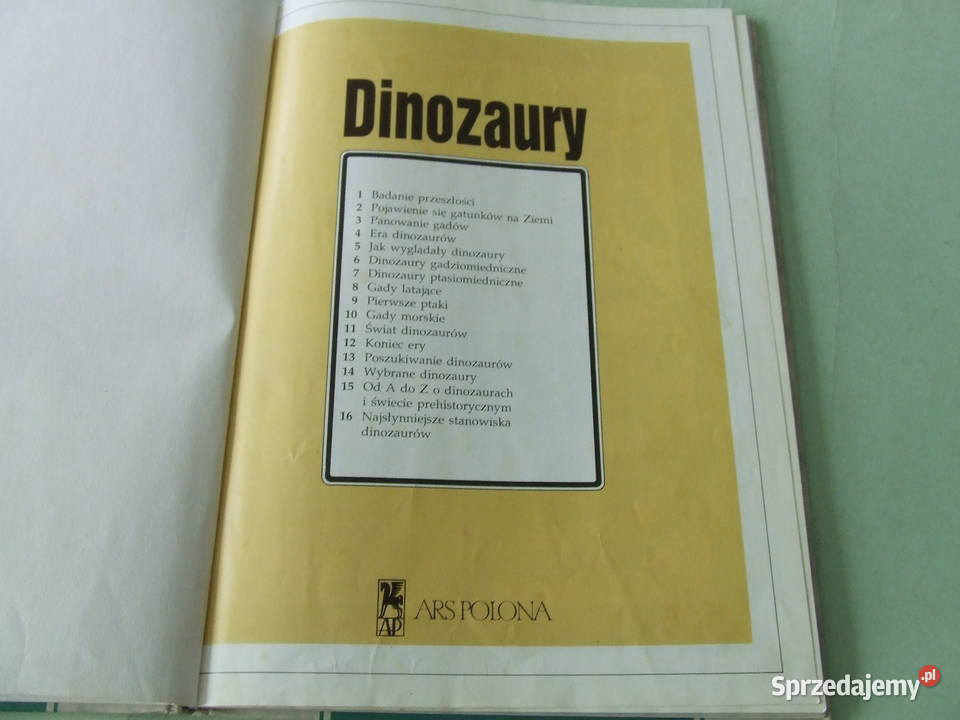 Dinozaury i inne stworzenia Atlas świata