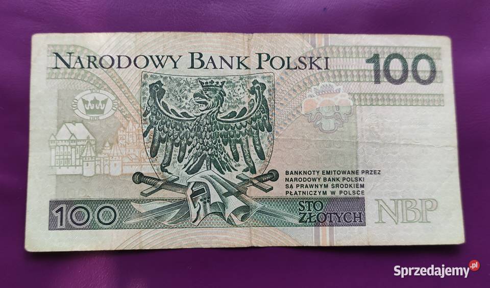 Banknot kolekcjonerski 100 1994 seria Pruszków