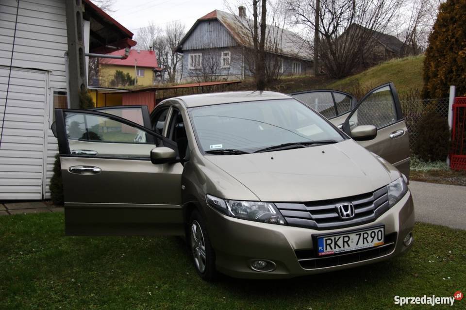 Honda City 14 iVTEC Elegance 100 prod 2009 LPG 143km Łężany