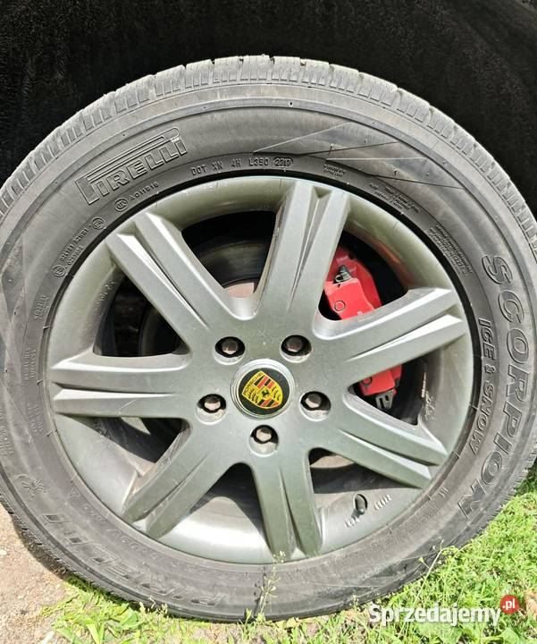 Felgi koła zimowe 18 Cayenne S II Pirelli podlaskie Jaczno sprzedam