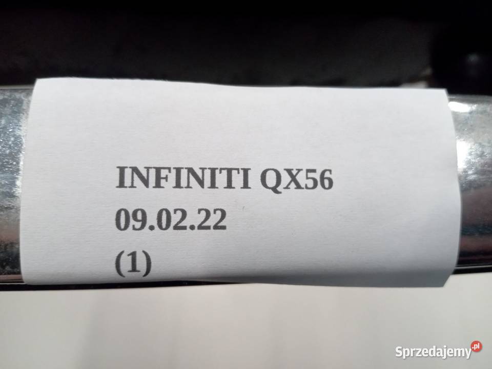 GRILL ATRAPA ZDERZAKA INFINITI QX56 0410 Nowy Tomyśl