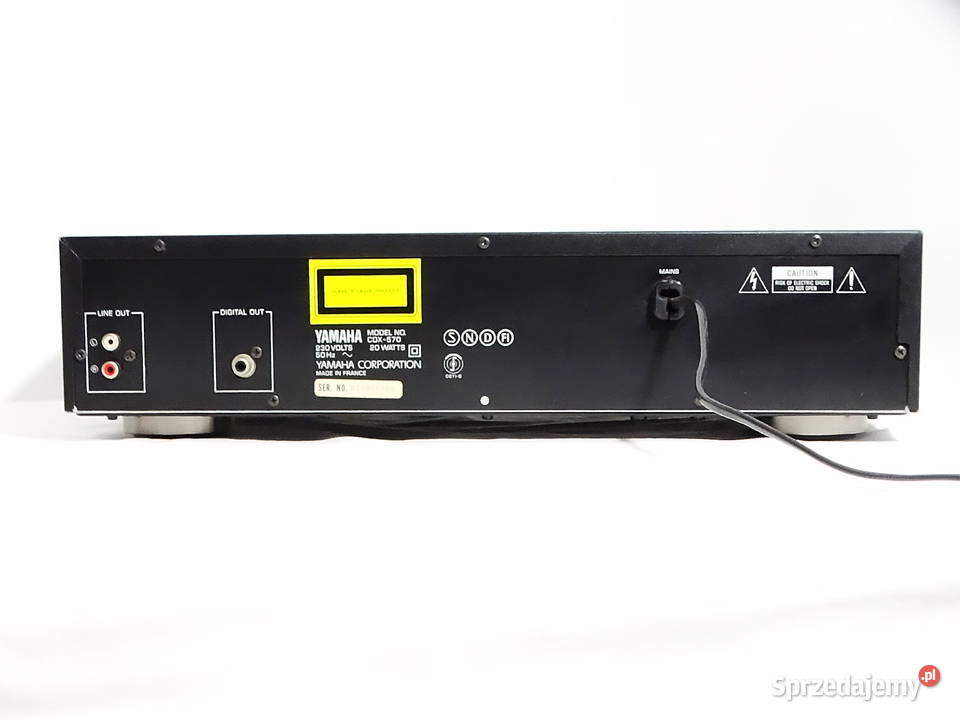 Yamaha CDX570 odtwarzacz CD klasy HiFi Biłgoraj sprzedam