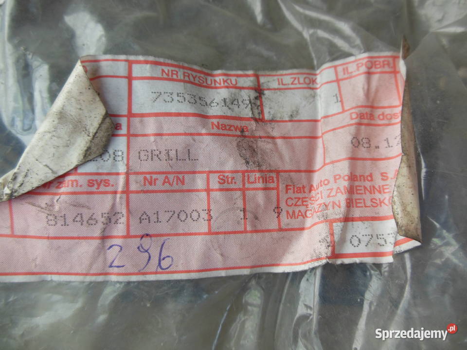 Ramka osłony światła przeciwmgielnego lewa do Kozy