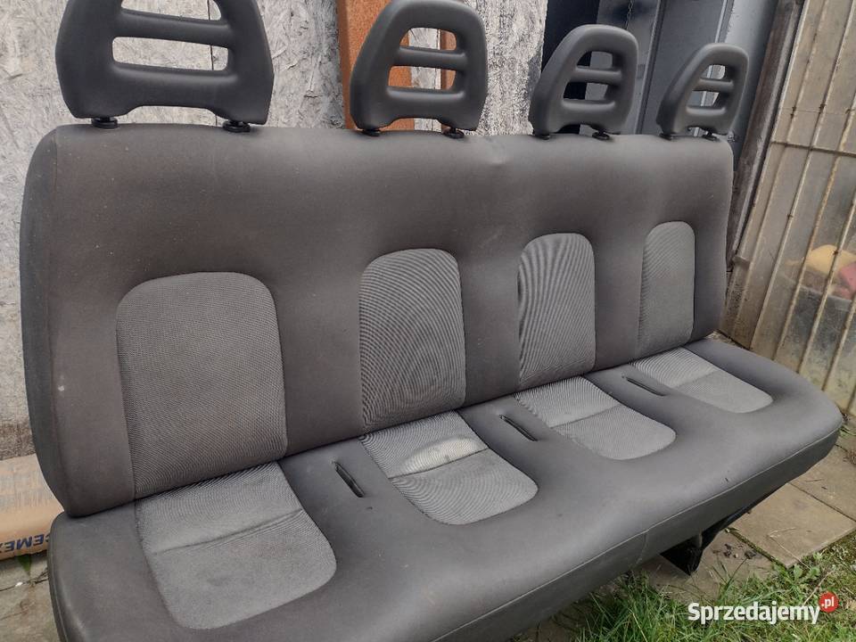 Fotel kanapa ławka doka czwórka peugeot boxer I