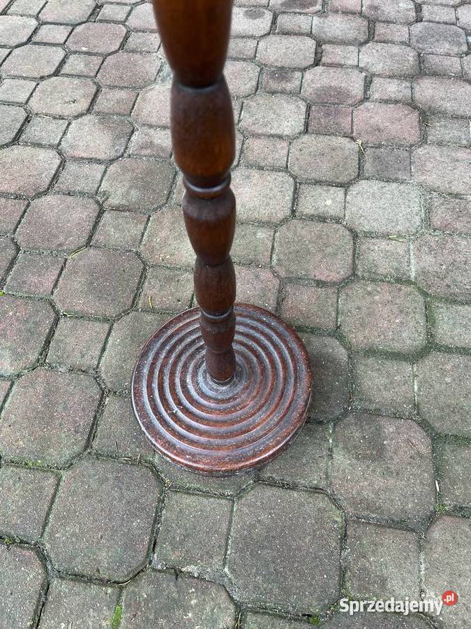 Komplet 4 krzeseł Metalowych Lampa drewniana z lubelskie Lublin