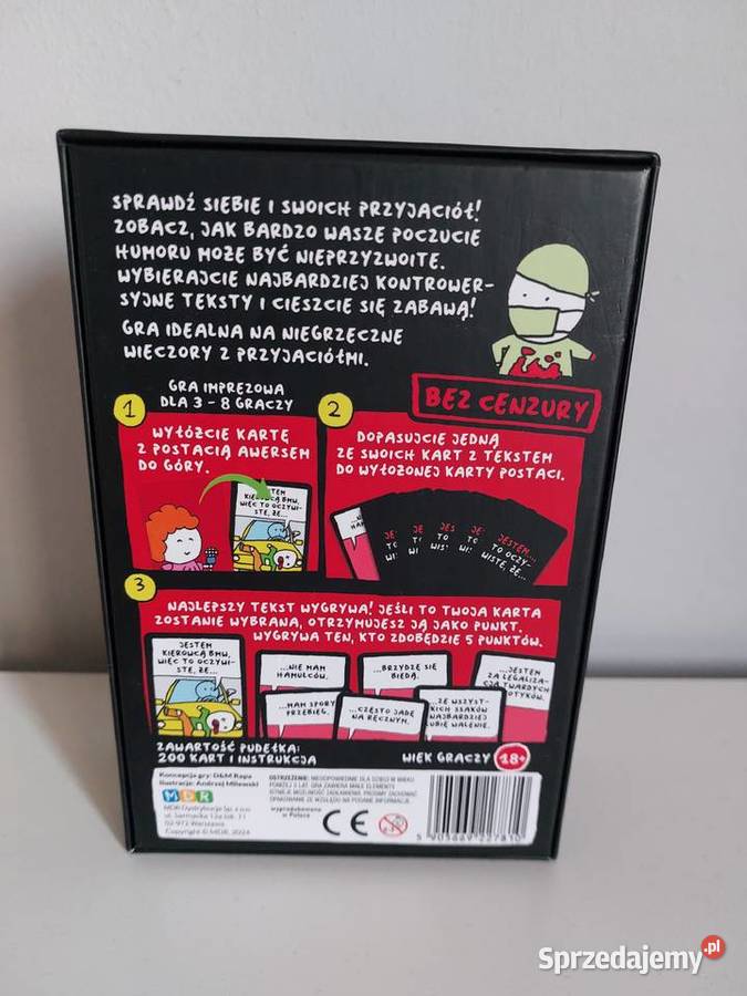 Andrzej Rysuje imprezowa gra towarzyska Jestem Poznań