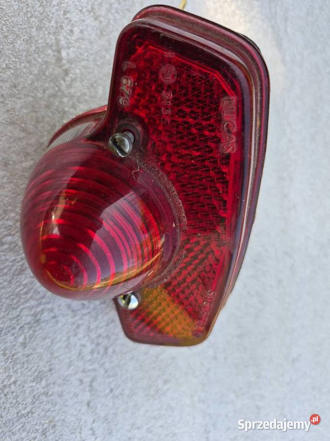 Lampa tylna lucas wsk export 175 Strzyżewice sprzedam