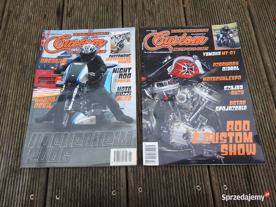 Custom Harley WLA Indian Bobber Chopper Easy Warszawa