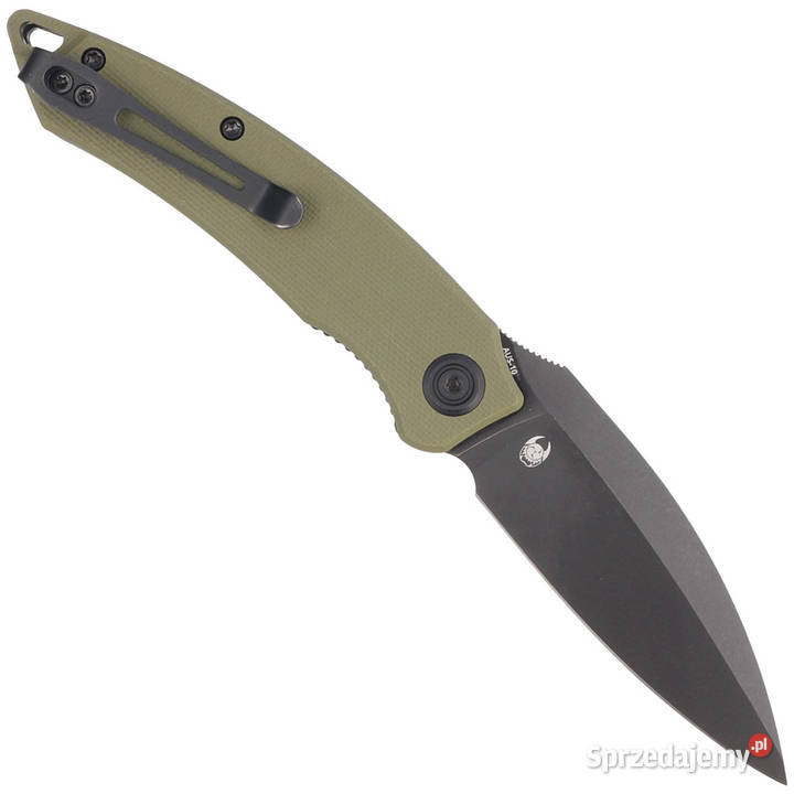Nóż składany Kubey Knife Leaf Green G10 Black Akcesoria, narzędzia i noże Warszawa