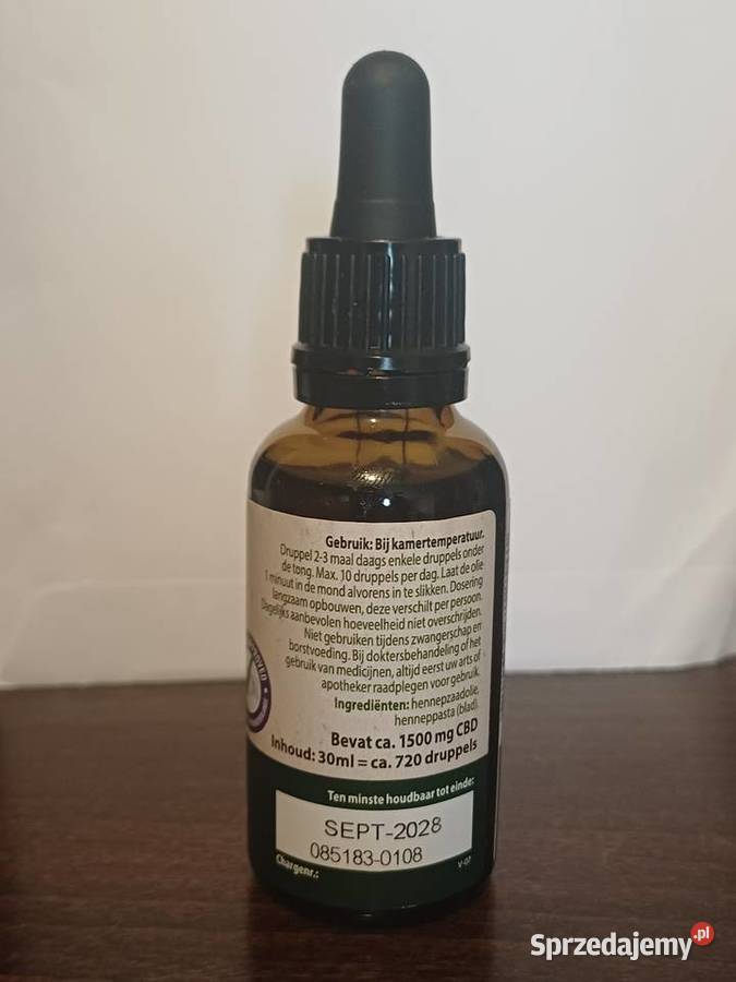 Jacob Hooy CBD Olejek 5 30ml Łódź