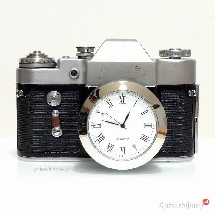 Zegar aparat fotograficzny retro vintage ZENIT