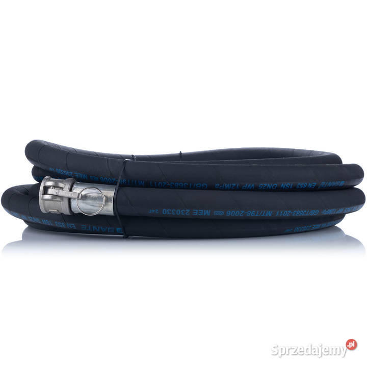 Wąż Tynkarski DN38 10m 40 bar Złączki Camlock Ludźmierz