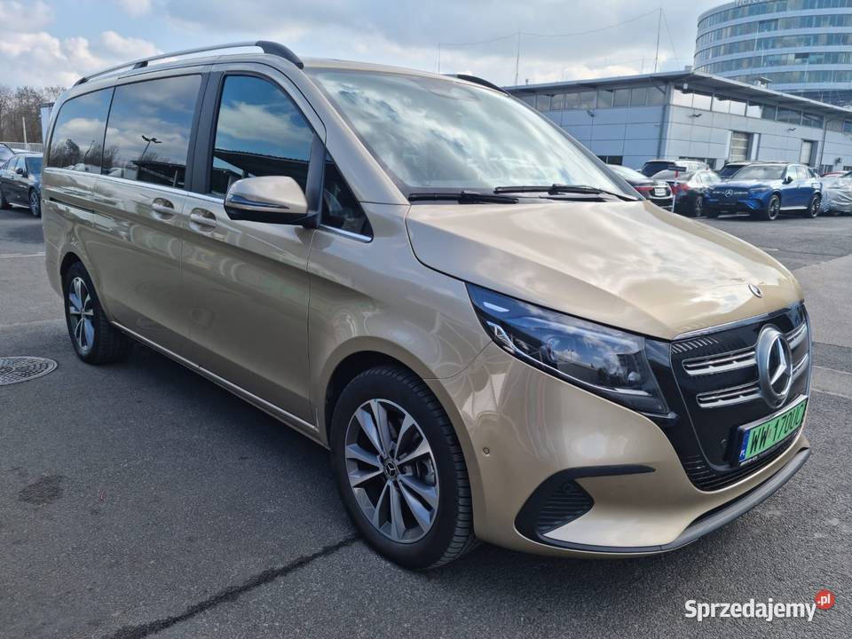 Mercedes EQV 300 Długi AVANTGARDE 1Wł SalonPL klimatyzacja Viano