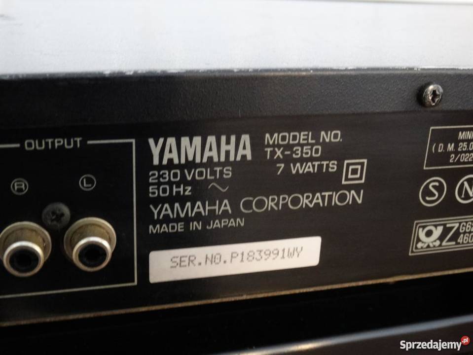 1991 ⭐️⭐️⭐️ Tuner vintage Yamaha TX-350