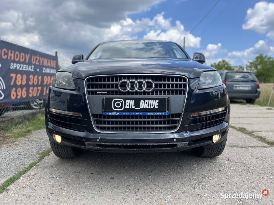 Audi Q7 diesel 7 osobowy quattro niebieski Bielsko-Biała