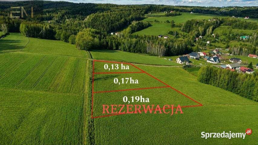 sprzedaży działki Czudec 1300m2