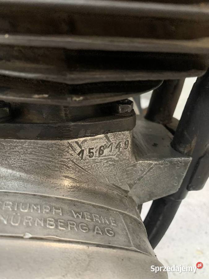 Triumph bdg 125 Rok produkcji 1951 Brzeg
