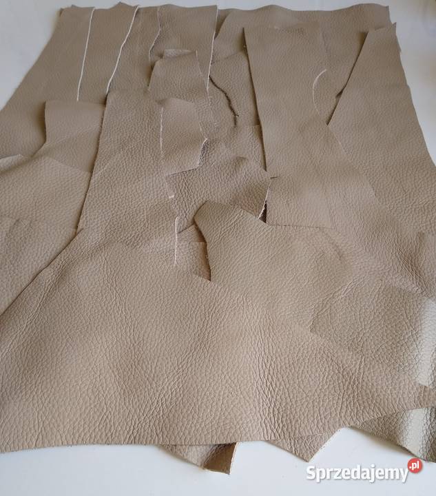 Skóra 580 g Licowa Włoska średnie i małe kawałki