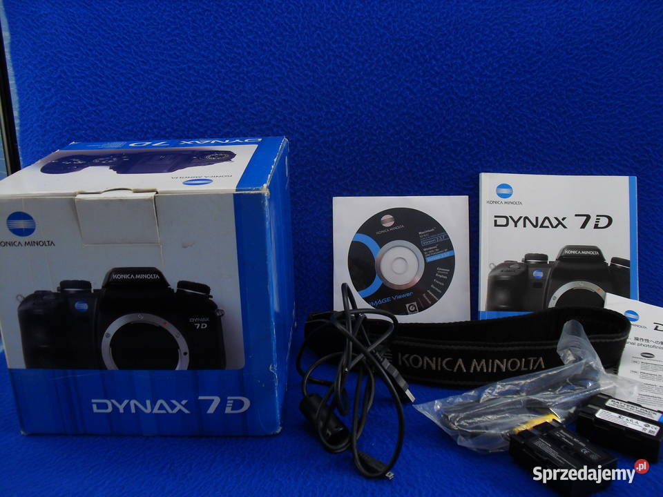 Konica Minolta Dynax 7 D komplet