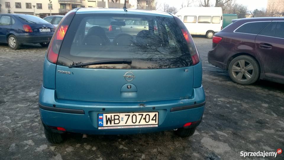 Opel Corsa C Automat lakier metallic Warszawa sprzedam