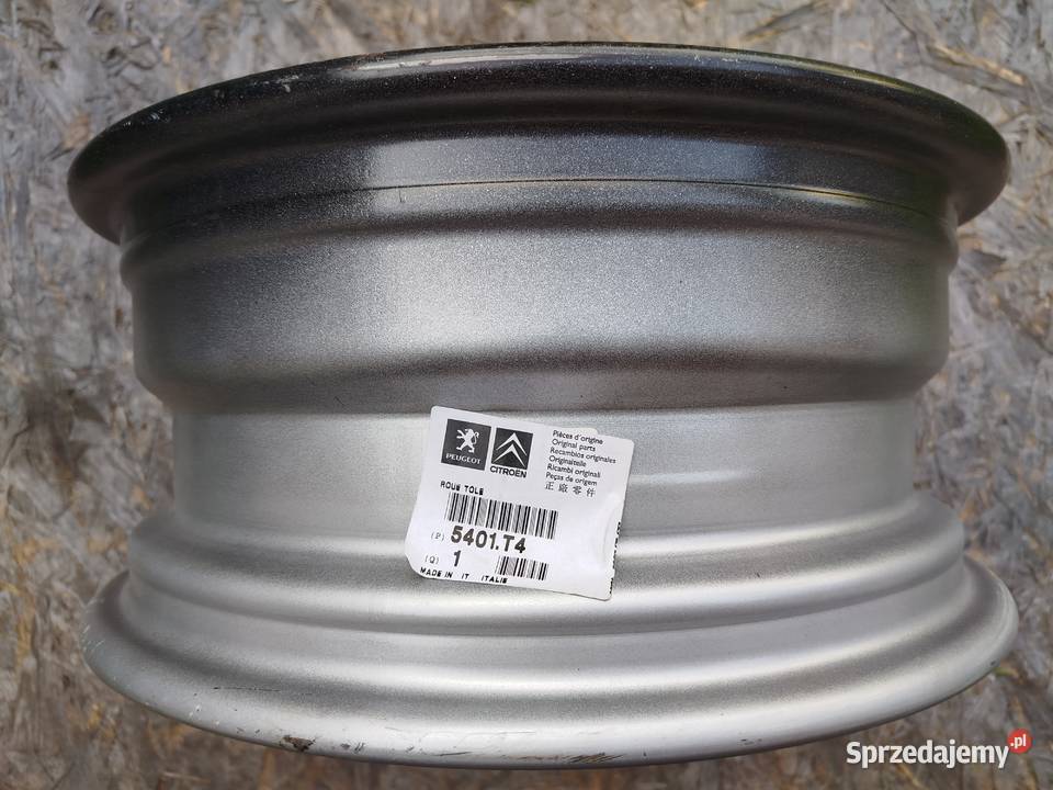 Felga stalowa 15 srebrna Nemo Biper 5401T4